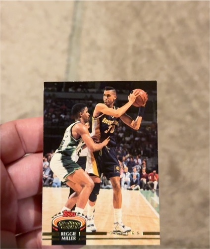 1992-93 Topps Stadium Club #357 Reggie Miller — front