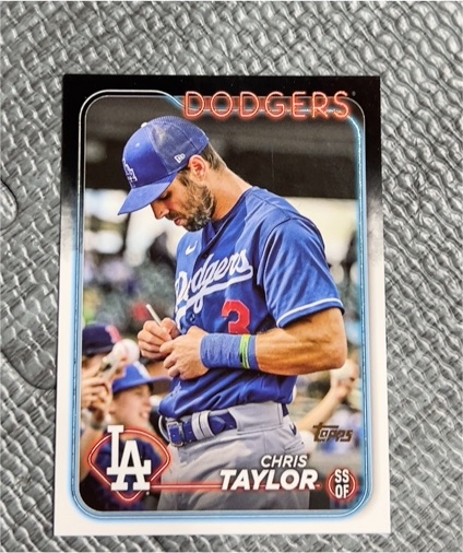 2024 Topps Series 2 #3 Chris Taylor — front