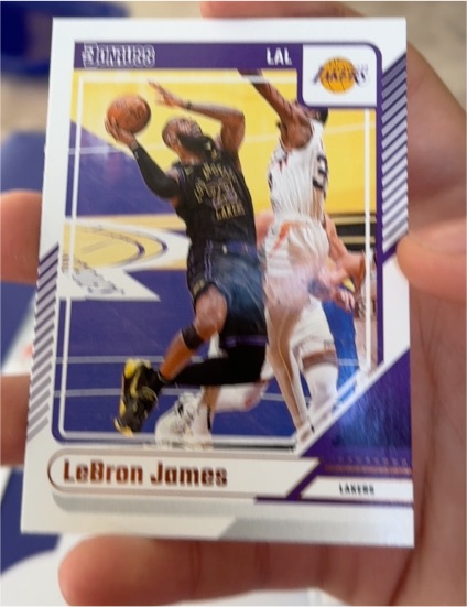 2024-25 Panini Donruss #19 LeBron James — front