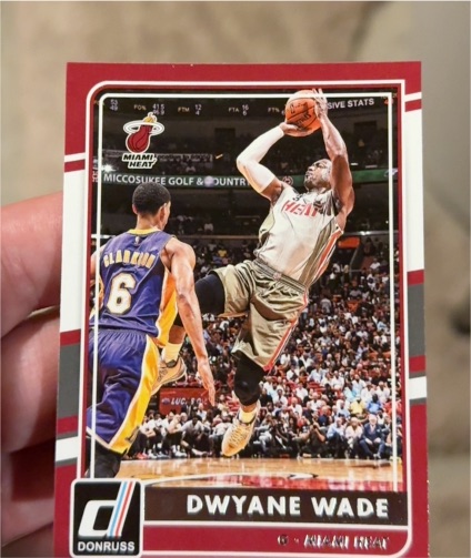 2015-16 Donruss #107 Dwyane Wade — front