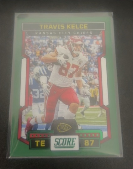 2023 Panini Score #120 Travis Kelce — front