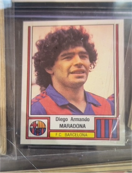 1983 Panini Futbol #50 Diego Armando Maradona — front