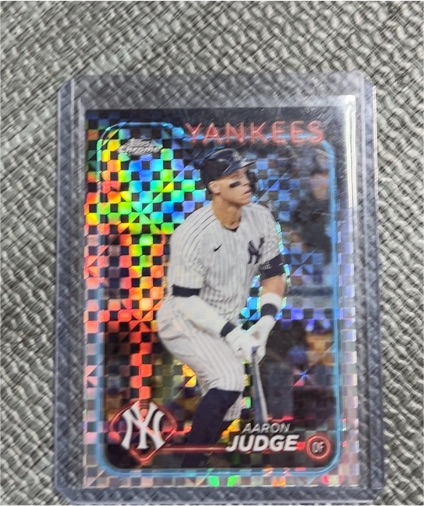 2024 Topps Chrome #50 Aaron Judge — front