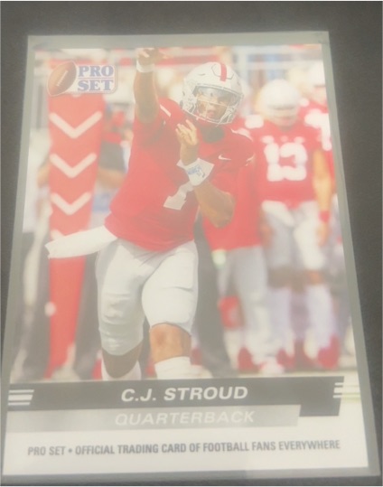 2022 Leaf Pro Set #PS-02 C.J. Stroud — front