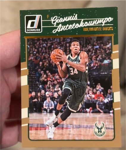 2023 Donruss Giannis Antetokounmpo Milwaukee Bucks — front