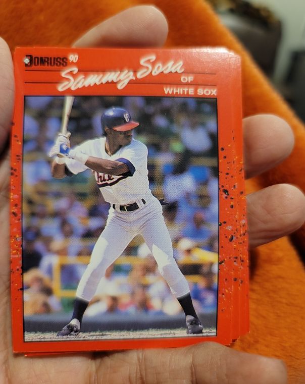 1990 Donruss #489 Sammy Sosa — front