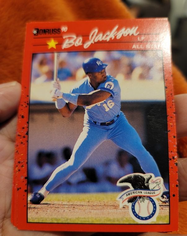 1990 Donruss #650 Bo Jackson — front