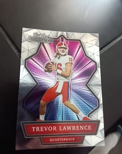 2021 Wild Card Alumination #ABC-1 Trevor Lawrence — front