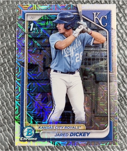 2024 Bowman Chrome Prospects #BCP-19 Jared Dickey — front
