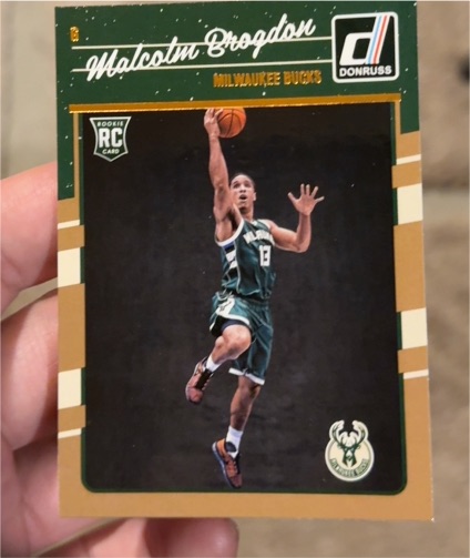 2016-17 Donruss #179 Malcolm Brogdon — front
