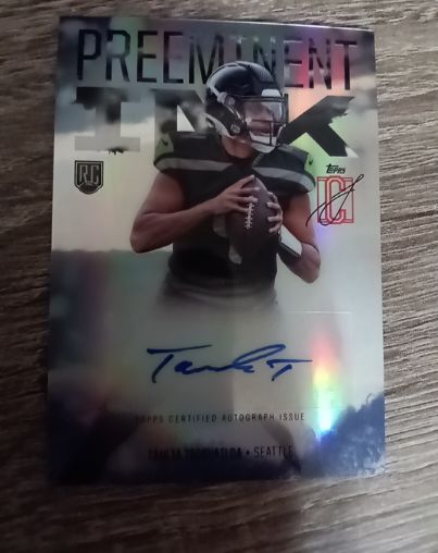 2024 Topps Signature Class Preeminent Ink #PI-TT Taulia Tagovailoa — front