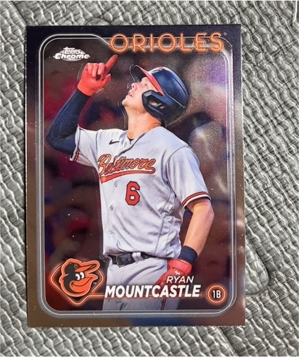 2024 Topps Chrome #265 Ryan Mountcastle — front