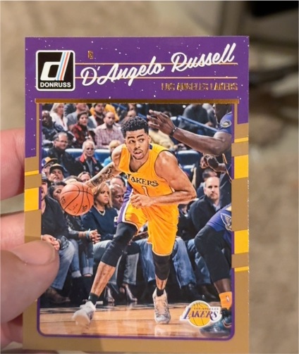 2016-17 Donruss #64 D'Angelo Russell — front