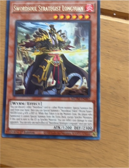 Yu-Gi-Oh! 2022 Burst of Destiny BODE-EN005 Swordsoul Strategist Longyuan — front