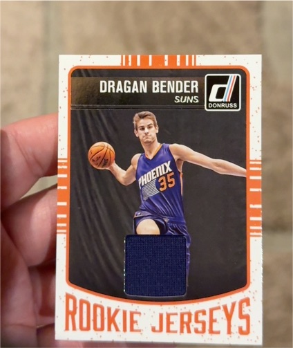2016-17 Panini Donruss Rookie Jerseys #36 Dragan Bender — front