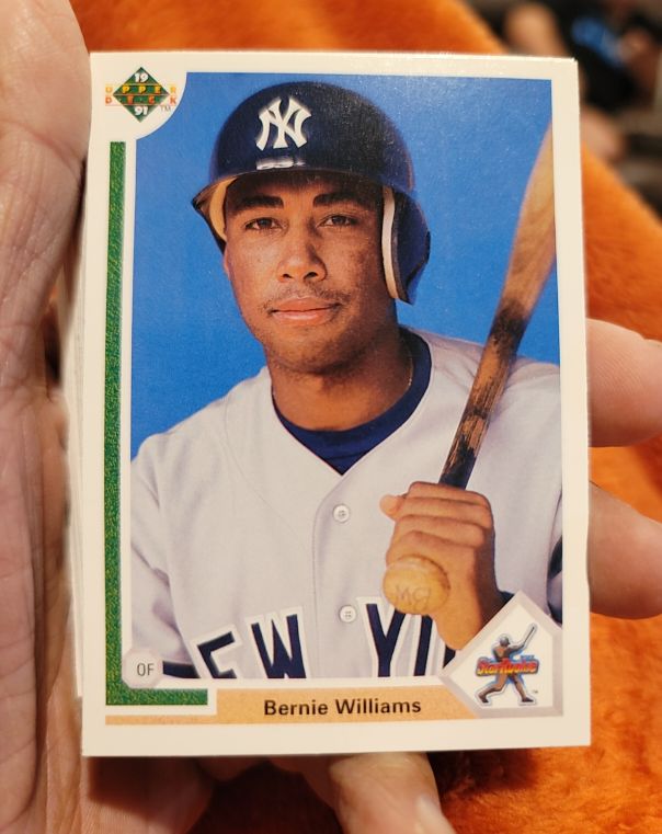 1991 Upper Deck #11 Bernie Williams — front