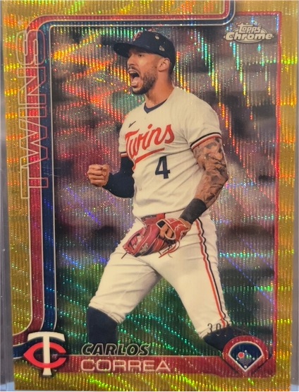 2025 Topps Series 1 #275 Carlos Correa — front