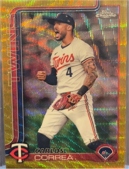 2025 Topps Series 1 #275 Carlos Correa — front
