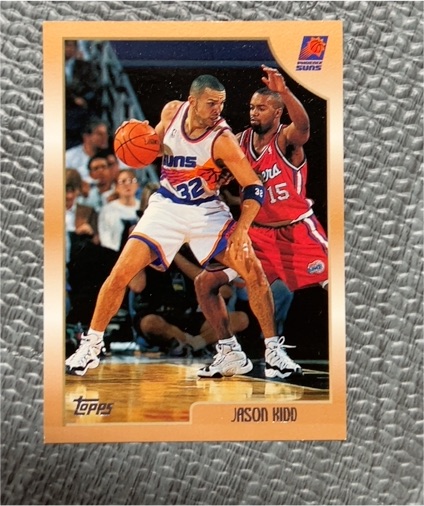1998-99 Topps #185 Jason Kidd — front