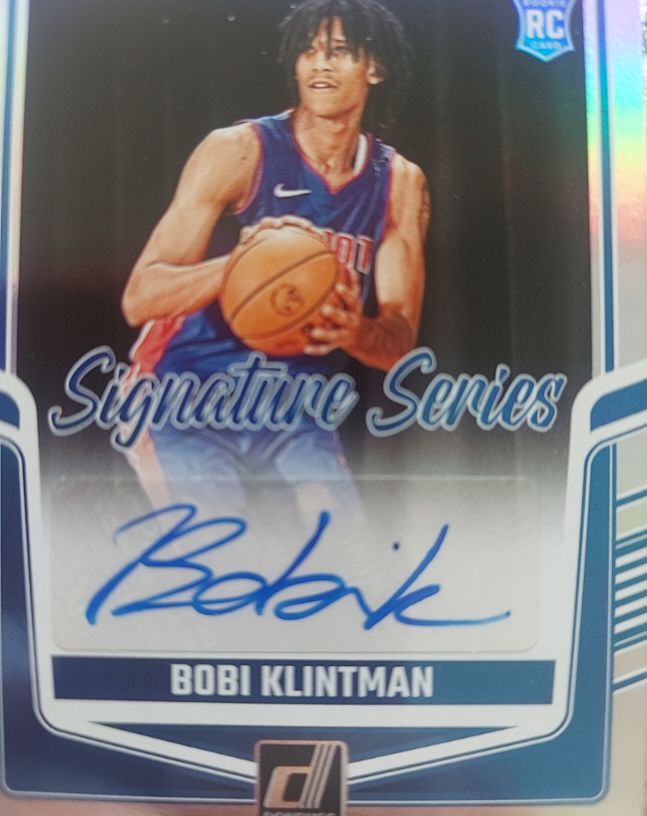 2024-25 Panini Donruss Signature Series #SS-BK Bobi Klintman — front