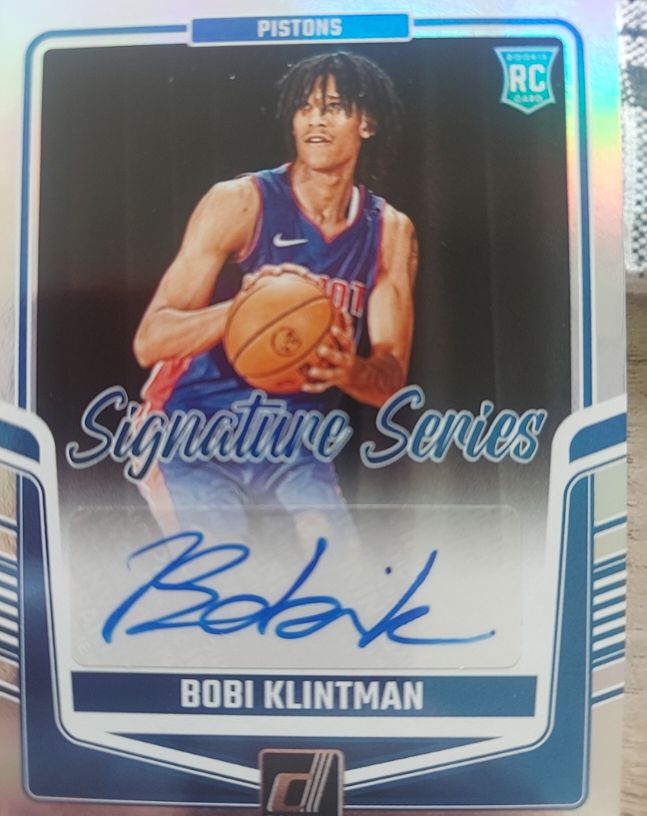 2024-25 Panini Donruss Signature Series #SS-BK Bobi Klintman — front