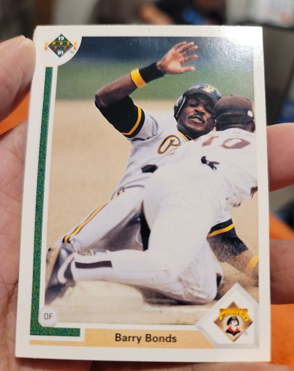 1991 Upper Deck #154 Barry Bonds — front