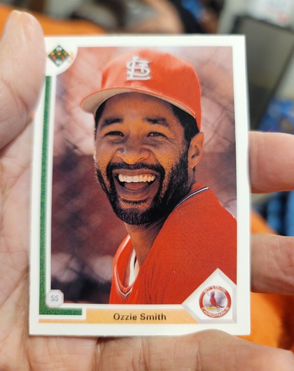 1991 Upper Deck #162 Ozzie Smith — front