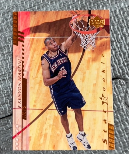 2000 Upper Deck #201 Kenyon Martin — front