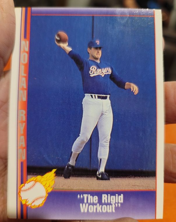 1991 Pacific Texas Express #80 Nolan Ryan — front