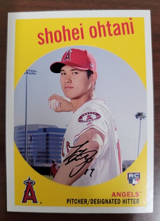 2018 Topps Archives #50 Shohei Ohtani — front