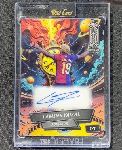 2024 Wild Card Color True Match Silver Age #Lamine Yamal — front