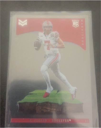 2023 Panini Chronicles Draft Picks Magnitude #2 C. J. Stroud — front