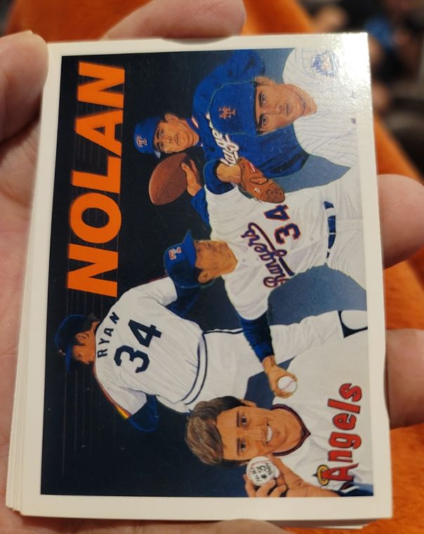1991 Upper Deck #18 Nolan Ryan Baseball Heroes: Nolan Ryan — front
