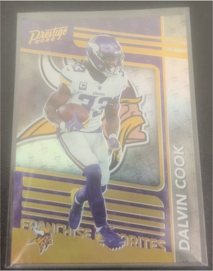 2022 Panini Prestige Franchise Favorites #FF-12 Dalvin Cook — front