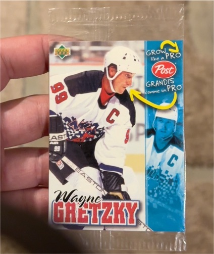1996-97 Post Upper Deck #8 Wayne Gretzky — front