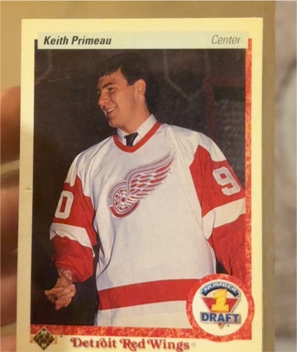 1990-91 Upper Deck #354 Keith Primeau — front