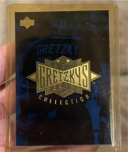 1995 Upper Deck Gretzky Collection Checklist Wayne Gretzky — front