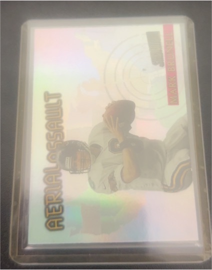 1997 Topps Stadium Club Aerial Assault #AA6 Mark Brunell — front
