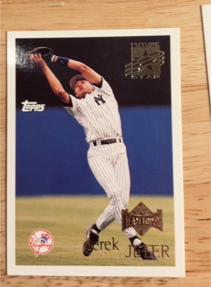 1996 Topps #219 Derek Jeter Future Star — front