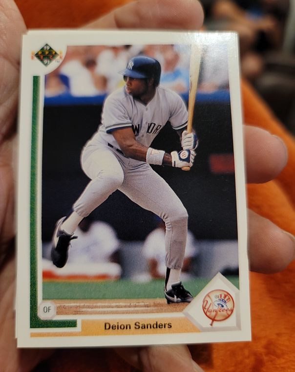 1991 Upper Deck #352 Deion Sanders — front