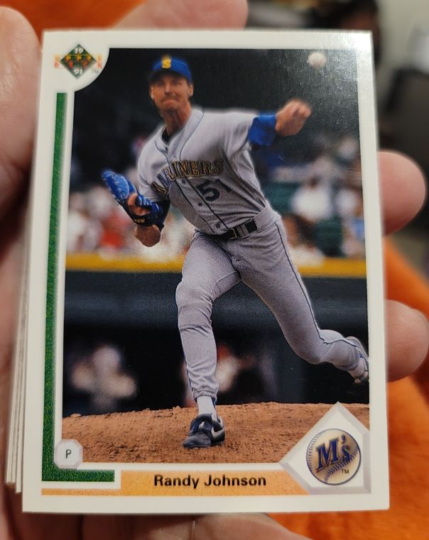 1991 Upper Deck #376 Randy Johnson — front