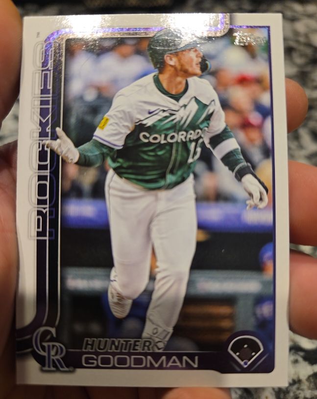 2025 Topps #467 Hunter Goodman — front