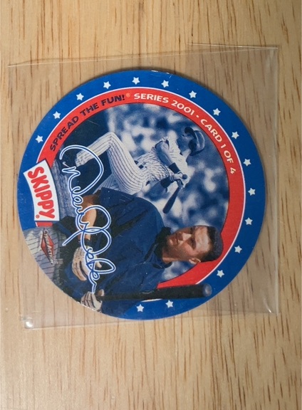 2001 Skippy Peanut Butter #4 Derek Jeter — front