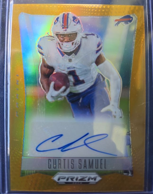 2024 Panini Prizm Deca #S-CS Curtis Samuel — front
