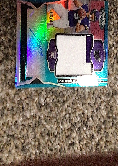 2023 Panini Prizm Rookie Gear #RG-DA De'Von Achane — front