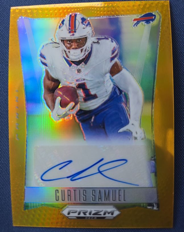 2024 Panini Prizm Deca #S-CS Curtis Samuel — front