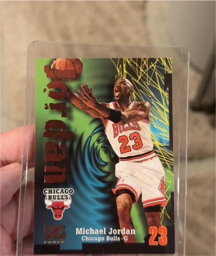 1997-98 Skybox Z-Force #23 Michael Jordan — front