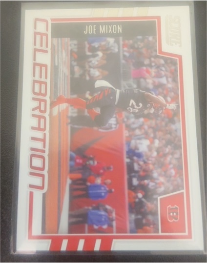 2022 Panini Score #C-JM Joe Mixon Celebration — front