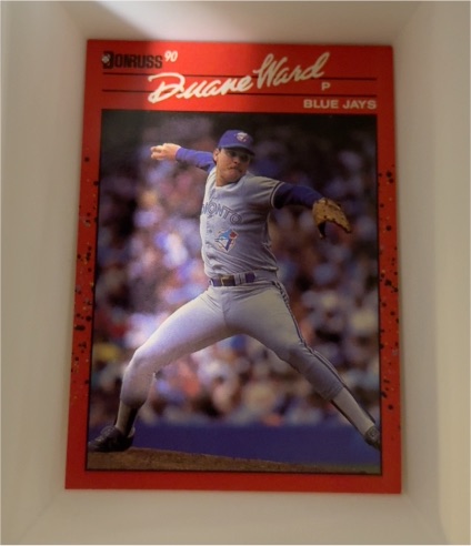 1990 Donruss #307 Duane Ward — front