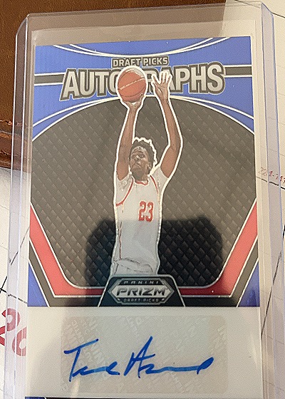 2024 Panini Prizm Draft Picks #DPA-TAX Terrance Arceneaux Autograph — front